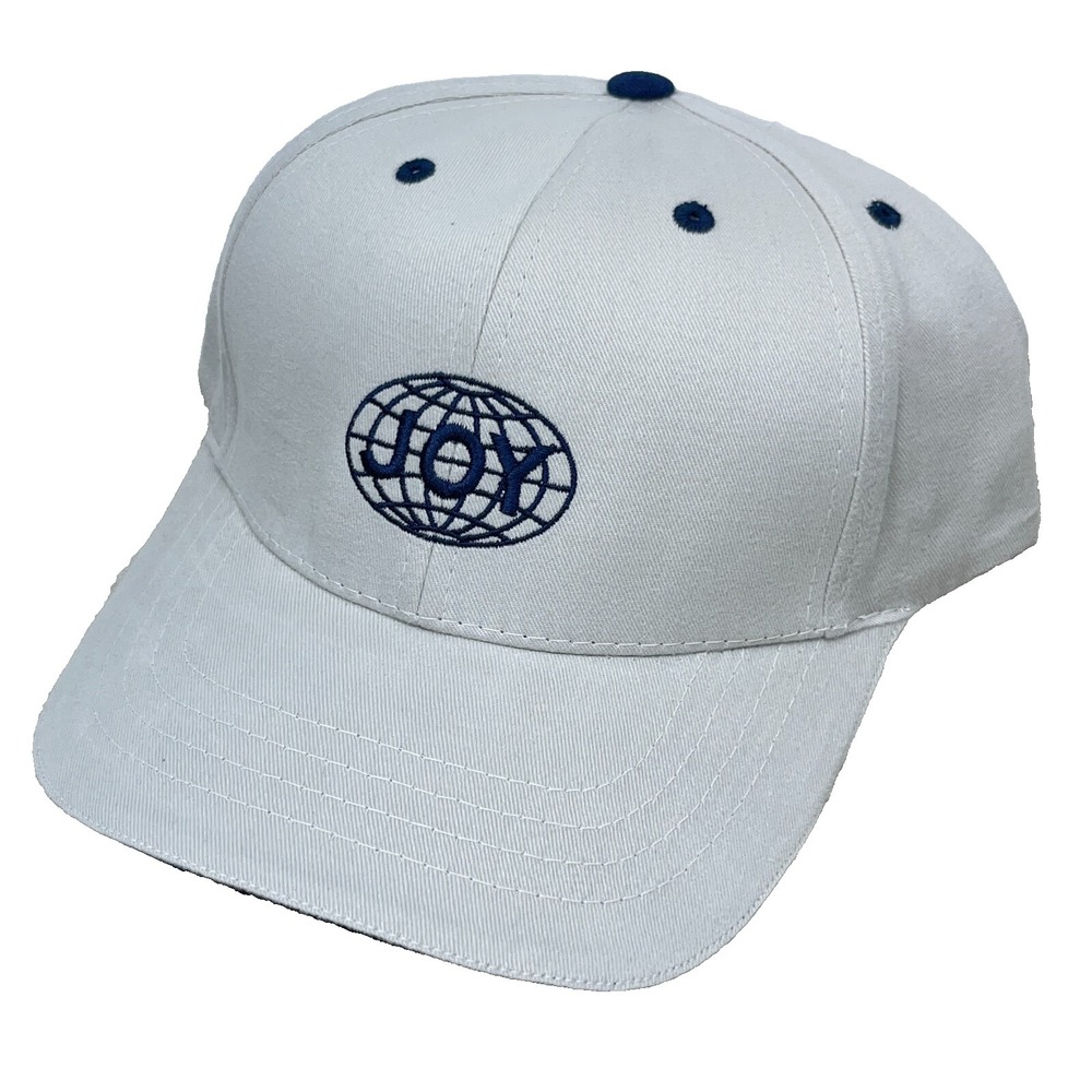 Vintage Joy Global Hat Cap Coal Mining ‎ Strap Back Gray Blue Twill Adjustable